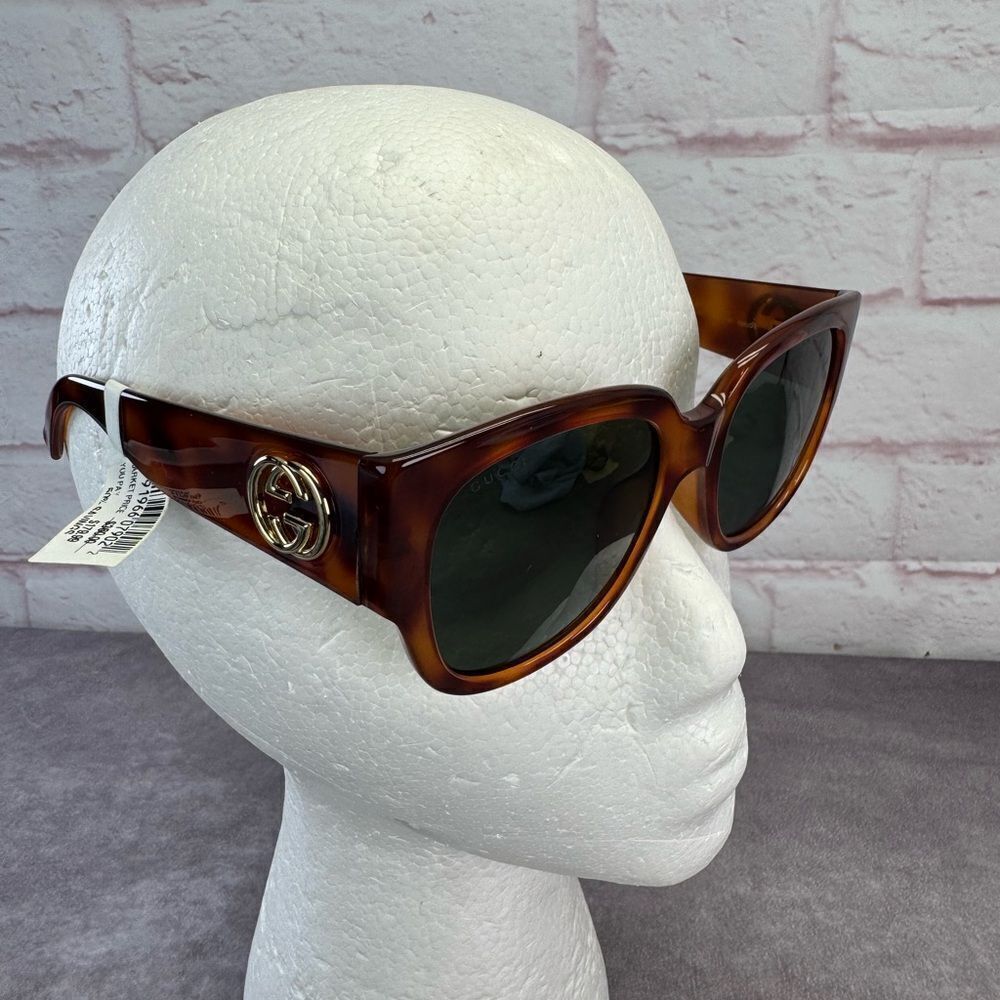 Gucci Sunglasses GG0142SA 002 Women S Havana Gucci Eyewear - Picture 3 of 11